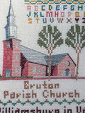 Bruton Parish Church Cross Stitch