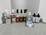 Mrs. Meyers Cleaners, Dish Soap and Hand Soap Lot G.  Most bottles at least half full