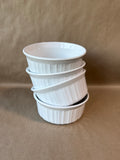 Set Of 4 Corningware Round Dish