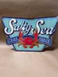 Salty Sea Shack Metal Sign Sealed