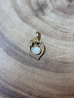 14K Gold & Pearl Pendant