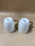 White And Gold Godiva Coffee Mugs