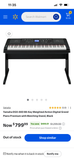 Yamaha Electric Keyboard with Bench, Portable Grand DGX-660