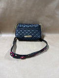 Black And Pink Bow Betsy Johnson Shoulder Bag