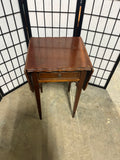 Petite Antique Drop Leaf Accent Table