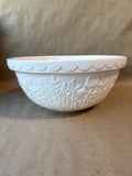 White Floral Mason Cash Mixing Bowl (B)