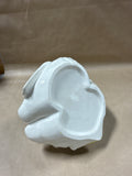 Ceramic Floral Swans Planter