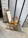 Rocking Chair with Back Cushion