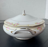 Noritake Nippon The Lorraine Oval Covered Vegetable Bowl