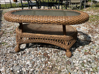 Rattan Patio Coffee Table