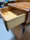 Vermont of Winooski Dry Sink, on Casters, with Removable Copper Tray