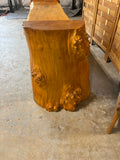 Hand Crafted Tree Trunk Bench ***HEAVY ITEM***READ DETAILS ON PICK UP POLICY***