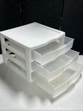 Sterilite 3 Drawer Plastic Storage Bin, 7 Available, PRICED INDIVIDUALLY, $10 each