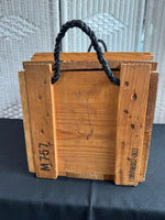 (A) Vintage Military Demolition Materials Wooden Crate