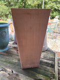 D-Plow & Hearth Large Faux Terracotta Planter