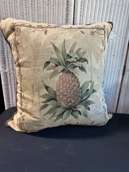 Pineapple Tapestry Large Throw Pillow