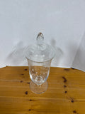 Clear Glass Apothecary Jar (A)