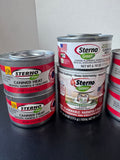 9-Piece Lot of Sterno Canned Heat