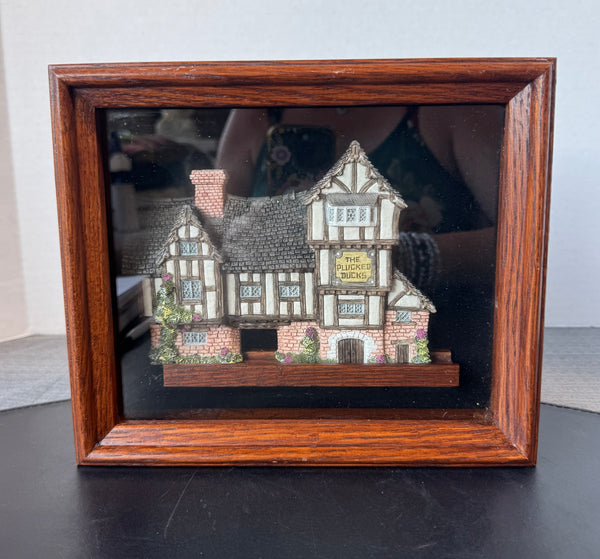(A) David Winter The Plucked Ducks Shadow Box