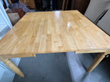 Ashley Furniture Table with Fold Away Leaf and (4) Chairs***HEAVY ITEM***READ DETAILS ON PICK UP POLICY***