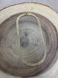 Gold Nugget Style Necklace (E)