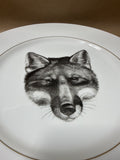 Woodmere Fox Head Dinner Plate