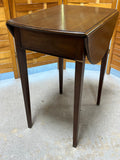 Petite Drop Leaf Side Table with Drawer