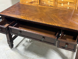 Wells Universal Desk A, with plugs/charging ports***HEAVY ITEM***READ DETAILS ON PICK UP POLICY***