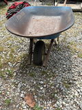 Wheelbarrow w/Metal Tub