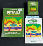 Pitfall! Atari 2600 & 7800 Complete Game in Box with Manual