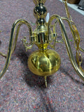 Brass Tone Chandelier