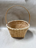 Small Woven Basket - Signed By Ezra Carson