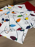 Christmas Light Cloth Napkins (6)
