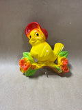Kitschy Canary Chalkware With Hook
