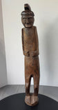 Large Heavyweight Vintage Lobi Bateba Hand Carved Wooden African Statue