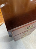 Pressed Wood Two Drawer File Cabinet