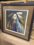 Warrior Circle Print by J.D. Challenger; Signed