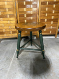 Hitchcock Stool, Green Tones