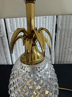 Waterford Crystal Pineapple Table Lamp (WORKS)