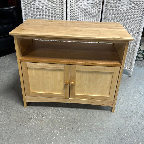 Maple-Look Television Stand & Media Cabinet