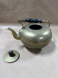 Solid Brass Footed Teapot