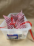 Battery Opperated Elf Heads — 5 Ornaments NOT TESTED