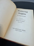 Wuthering Heights by Emily Brontë Heritage Press Vintage Hardcover Book