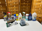 Cleaning Lot FF***Most bottles at least half full***