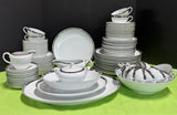 96-Piece Fukagawa Arita Japan Pattern 917 China Set