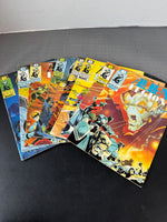 (L) Lot of 8 Marvel The Alien Legion Vintage Comics