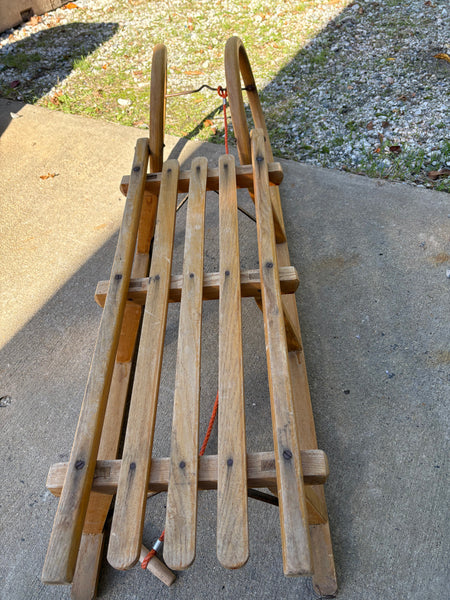 Bent Wood Sled