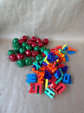 Wooden Apples And Magnetic Letters