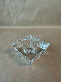 Crystal Oleg Cassini Candle Votive With Box (D)