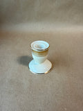 Mini Cream And Gold Johann Haviland Candle Holder